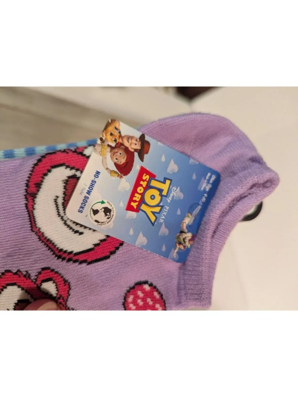 Toy Story Low Cut Socks Shoe Size 4-10 Set of 3 Pairs Lotso Aliens Buzz